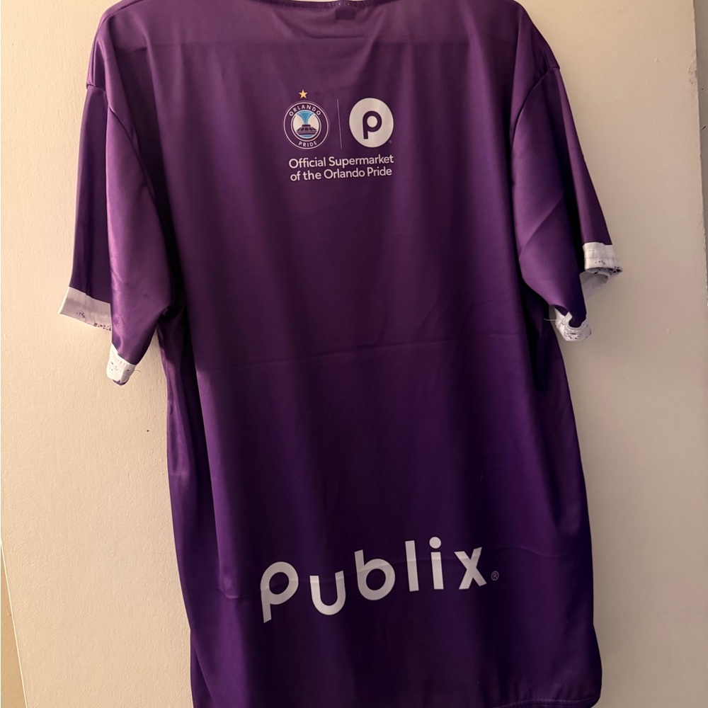 Nwsl Orlando Pride Purple fan Soccer Jersey - Picture 2 of 3